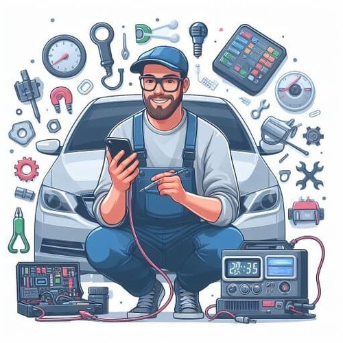 Car diagnostic services - car,
