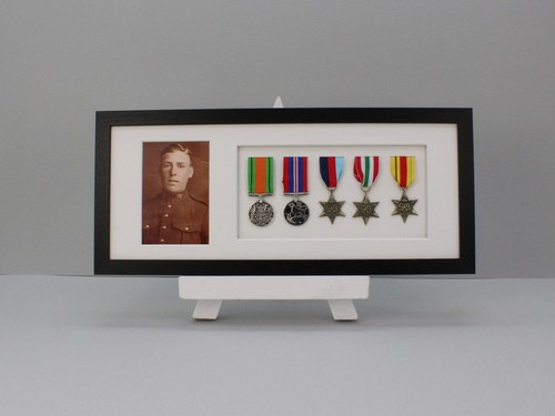 Military medal display frame - military,