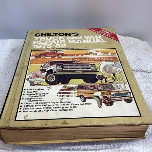 Chilton truck and - van, repair