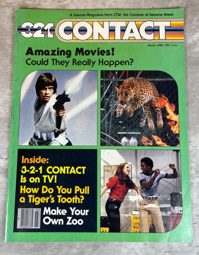 Vintage contact magazine - vintage, 3-2-1