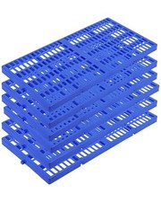 6 Pack Blue Plastic Floor