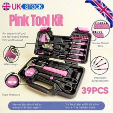 Ladies Pink Tool Box Set DIY
