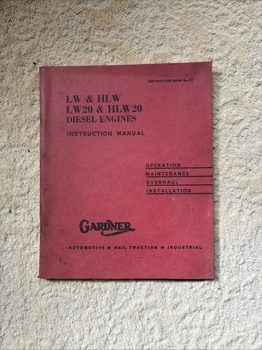 Vintage gardner diesel engine - vintage,