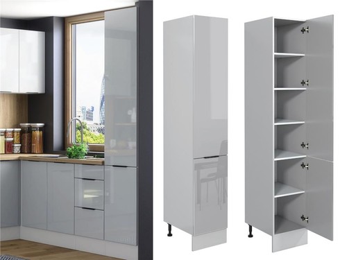 Kitchen larder cupboard unit - kitchen,