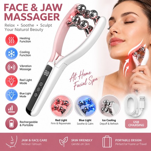 Tmj jaw massager face - massager,