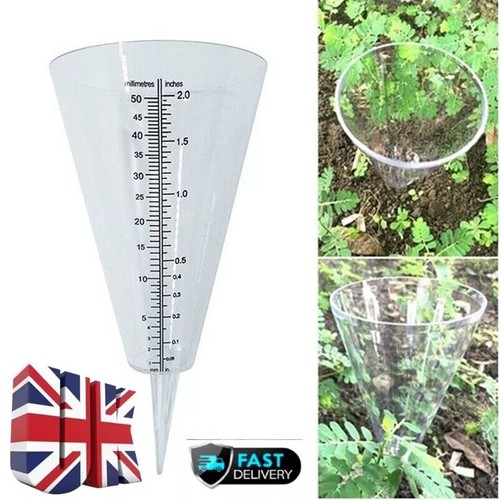 Cone rain gauge - cone, measurement