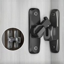90°/180° Flip Door Lock Zinc