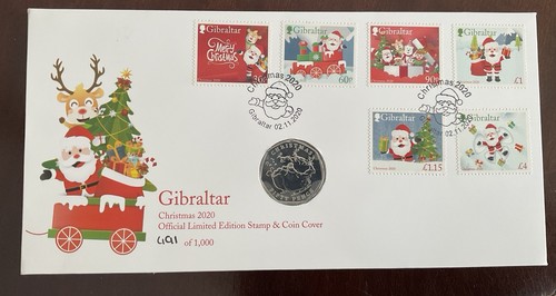Gibraltar christmas 2020 50p - gibraltar,