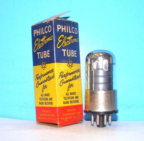 6sj7gt philco nos radio audio - philco,