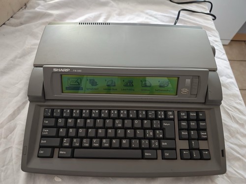 Sharp font writer 560 - sharp, fw-560