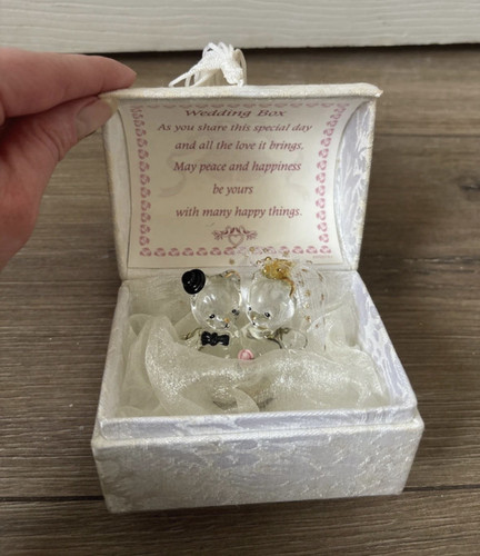 Bride groom bears figurines - &,