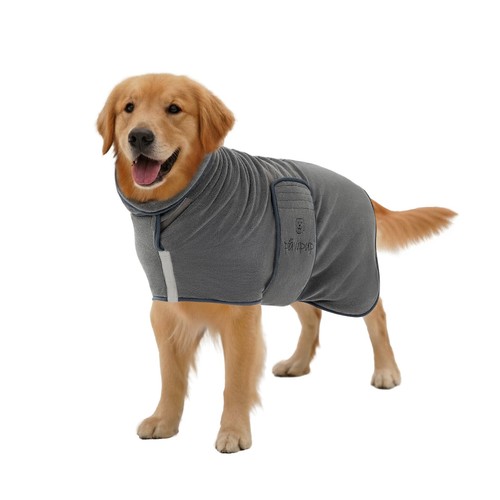Pawpup dog bathrobe towel - dog,