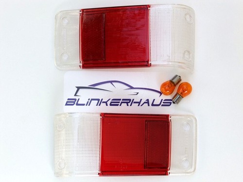 Clear red ford escort - clear/red, mk2