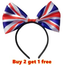 Union Jack Bowknot Headband