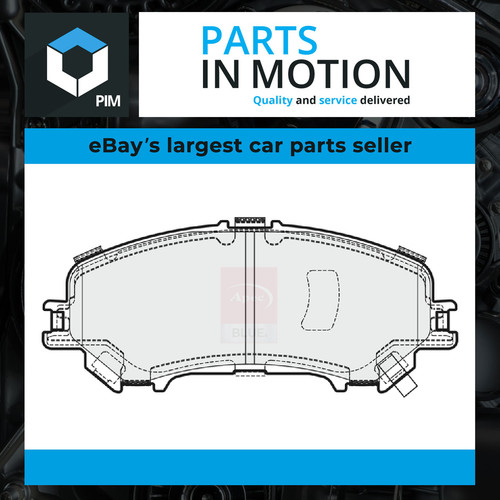 Brake pads set - set, nissan