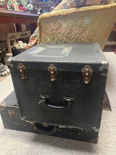 Antique Trunk Hat Box size