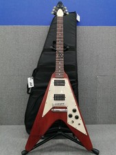 [Gibson] Flying V Faded Cherry Made in USA 2005 Solid Body Electric Guitar Case