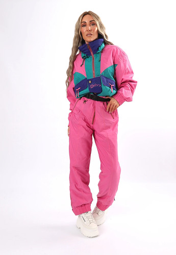 Vintage ski suit silvy - suit, 90's