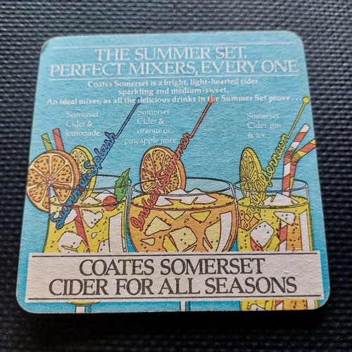 Coates cider beer - cider, mat