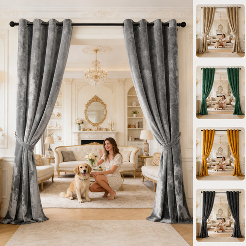 Thick blackout crushed velvet - thick,