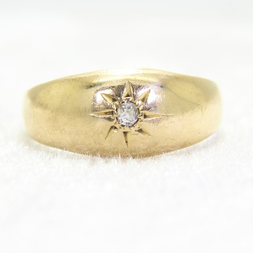 Edwardian diamond solitaire - diamond,