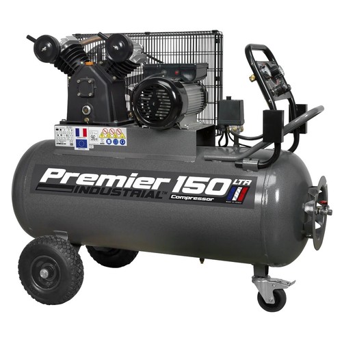 Sealey 150l belt - drive, air