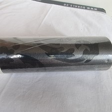 Laura Ashley Charcoal Wilton New Unopened Roll Wallpaper- Black Damask Pattern