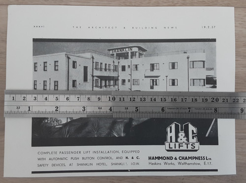 1937 press cutting - press, &