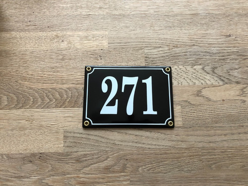 French black enamel metal - french,