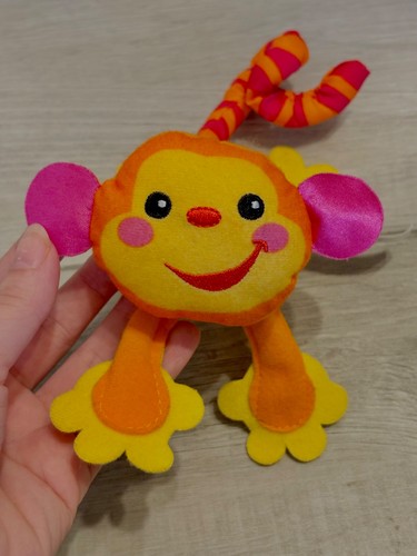 Fisher price plush monkey - fisher,