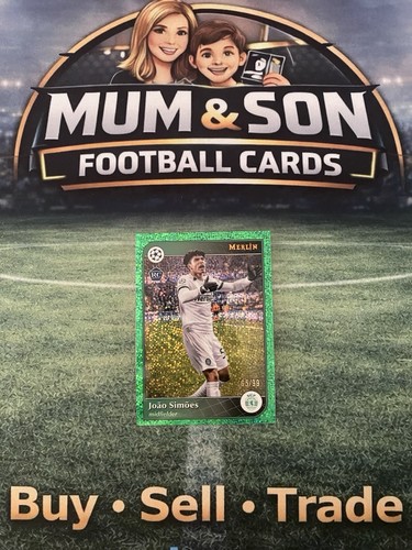 Topps merlin joao simoes - 24/25,