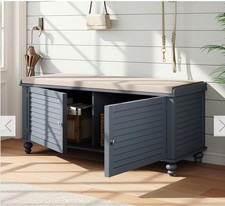 4FT Large Shoe Bench Wooden