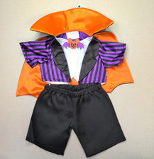 Build-A-Bear NEW Halloween Mickey Mouse Vampire Costume Disney Outfit