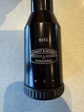 Schmidt & Bender 8x56 Rifle Scope Made in Hungary