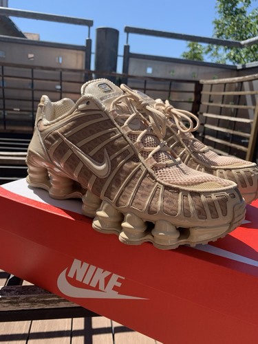 Nike shox beige camel - camel, platform