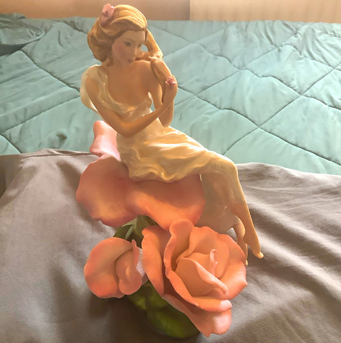 Franklin mint lady rose - mint,