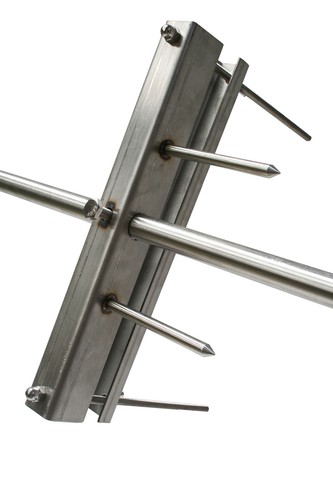 Heavy duty hog roast spit - duty,
