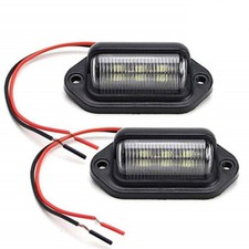 2Pcs 6LED Car Rear Tail Lamp