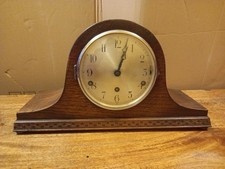 Vintage FHS German Westminster Chime Napoleons Hat Mantel Clock Part-working 