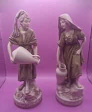 Royal Dux water carriers,29 cm