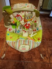 Baby bouncer with soft