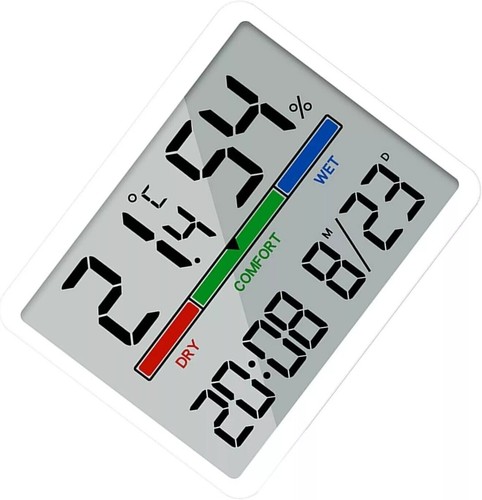 Magnetic digital wall clock - magnetic,