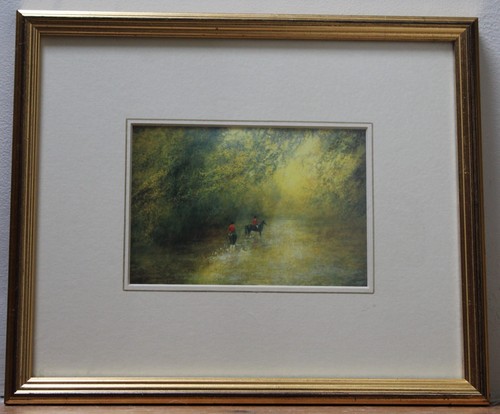 Framed fox hunting - framed,