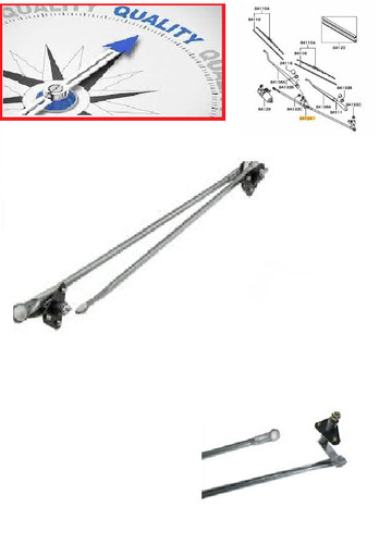 Frame wiper crystal motor - wiper, for