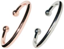 Magnetic Bracelet Mens or Womens Magnet Bangles Copper Therapy Torque Wristband 