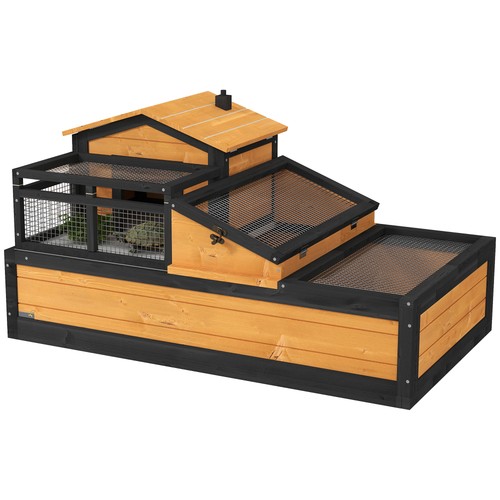 Pawhut wooden tortoise - tortoise, house