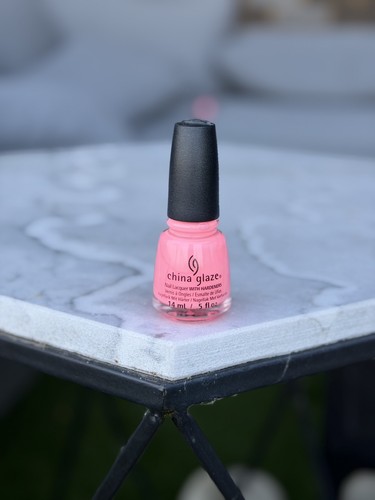 China glaze shocking pink - glaze,