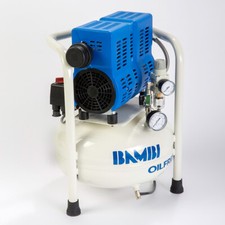 Bambi PT15 Compressor - Ultra Low Noise - Oil Free (15 Litres, 0.75 HP)
