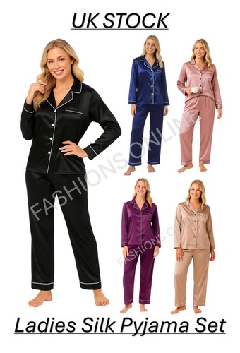 Womens silk pyjamas - silk,