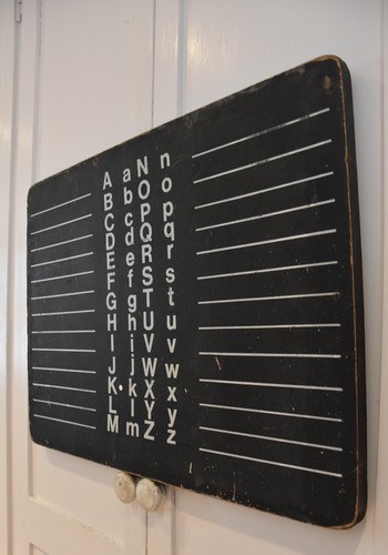 Vintage children alphabet - vintage,
